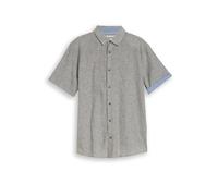 Tom Tailor COTTON LINEN SHIRT 3XL 1049611-39545 Faded leaf green chambray (928604) Grün 3XL