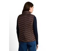 Tom Tailor - Lightweight Steppweste mit Stehkragen java dark brown - Gr. - XXL