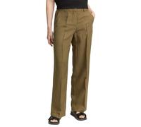 TTLEA Wide Leg Hose mit Leinenanteil nutria olive - Gr. - 36/30
