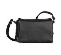 TOM TAILOR Lissi Damen Überschlagtasche Umhängetasche Klein Schwarz