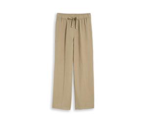 Tom Tailor - Locker geschnittene Marlenehose mit weitem Bein grün - Gr. - 32