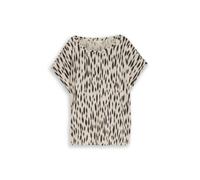 Tom Tailor - Locker geschnittenes T-Shirt beige - Gr. - S