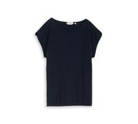 Tom Tailor - Locker geschnittenes T-Shirt blau - Gr. - XS