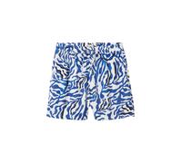 Tom Tailor - Lockere Bermuda mit Print white cut palmtree - Gr. - 36