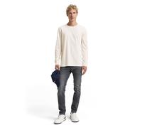 Tom Tailor Longsleeve in Creme - Größe L | Herrenshirts