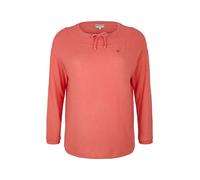 Tom Tailor Longsleeve in Koralle - Größe 48 | Damen Tops