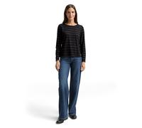 TOM TAILOR T-Shirt schwarz | S