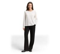 Tom Tailor Longsleeve in Weiß - Größe L | Damen Tops
