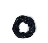 Tom Tailor - Loop-Schal mit Muster navy white small dot design - Gr. - OS