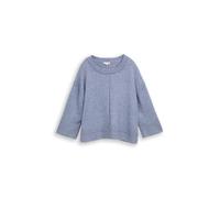 Tom Tailor - Loose Fit Cosy Strickpullover fern blue melange - Gr. - XL