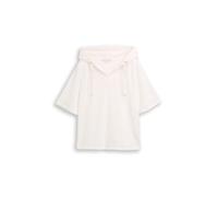 Tom Tailor - Loose Fit Jacquard Hoodie Sweatshirt whisper white - Gr. - XXL