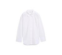Tom Tailor Hemdbluse 1048319 Loose Fit Popeline 50% Baumwolle/50% Lyocell Weiß 38