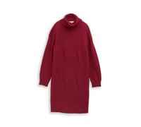 Tom Tailor - Loose Fit Strickkleid rumba red melange - Gr. - 42