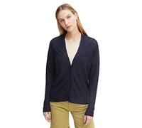 TOM TAILOR Mädchen 1030917 Leinen Strickjacke, 10668 - Sky Captain Blue, S