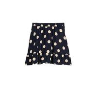 TOM TAILOR Mädchen 1044529 Kurzer Rock, 36786-dark Blue Off White dot, 104/110