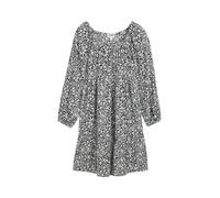 TOM TAILOR Mädchen 1045269 Kleid, 37356-White and Black Floral Design, 128