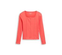 Tom Tailor Mädchen 1047366 Kinder RIPP Langarmshirt mit Karree-Ausschnitt