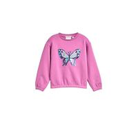 Tom Tailor Mädchen 1047437 Kinder Cropped Sweatshirt mit Wendepailletten (1er Pack)