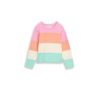 Tom Tailor Mädchen 1050658 Pullover, 40000 - Very Big Multicolor Stripe, 116-122 EU
