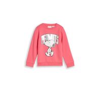 Sweatshirt TOM TAILOR, Mädchen, Gr. 92/98, pink (pink dream), Sweatware, Obermaterial: 60% Baumwolle, 40% Polyester, regular fit, Sweatshirts Sweatshirt (79786759-92) pink dream