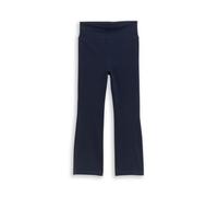 Leggings TOM TAILOR, Mädchen, Gr. 128, N-Gr, blau (sky captain blau), Web, Obermaterial: 95% Baumwolle, 5% Elasthan, Hosen Leggings (73755224-128) sky captain blau