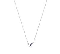 TOM TAILOR - Mädchen Halskette 925 Silber - mit Zirkonia Stein - Schmetterling Anhänger - TT-N0031
