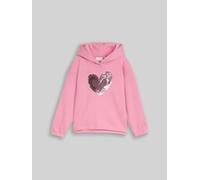 tom tailor kids - Hoodie Sweatshirt mit Wendepailletten smooth rose - Gr. - 110