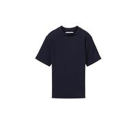 TOM TAILOR Mädchen Kinder Basic T-Shirt mit Rippstruktur, 10668 - Sky Captain Blue, 164