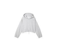 Tom Tailor Cropped Jacke 140 cm Light Stone Grey Melange