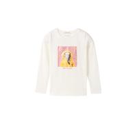 TOM TAILOR Mädchen Kinder Longsleeve mit Fotoprint, 12906 - Wool White, 104/110