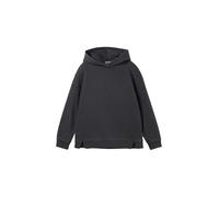 TOM TAILOR Mädchen 1042770 Kinder Oversized Hoodie mit Rückenprint, 36423-Heavy Black, 152
