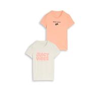 TOM TAILOR Mädchen Kinder T-Shirt mit Muster im Doppelpack