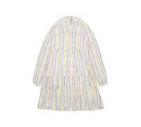 TOM TAILOR Mädchen Kinder Tunica Kleid mit Streifen 1035146, Weiß, 128