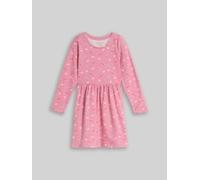 TOM TAILOR Mädchen Mini-Kleid mit Muster, rosa, Gemustert, Gr. 116/122