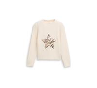 TOM TAILOR Mädchen Pullover weiss | 104-110