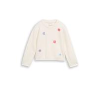 TOM TAILOR Mädchen Pullover weiss | 116-122