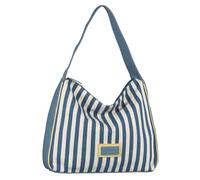 Tom Tailor Hobo Bag Schultertasche Malie Damen Mittelgroß Gestreift Blau