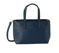 TOM TAILOR Marla Damen Shopper Umhängetasche Reißverschluss Mittelgroß Blau,34x12x21
