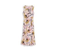 Tom Tailor - Maxi-Kleid mit Muster pink - Gr. - 40