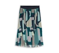 Tom Tailor - Midi-Meshrock mit Muster - Gr. - 44