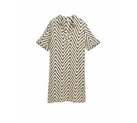 Tom Tailor Minikleid - figurumspielend, Leinen-Mix, seitliche Eingrifftaschen - Beige 42