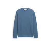 Tom Tailor - Minimalistischer Rundhalspullover blau - Gr. - XL