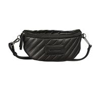 Bauchtasche TOM TAILOR "Mirela", Damen, Gr. B/H/T: 26cm x 15cm x 8cm, schwarz, Polyurethan, Taschen, weich wattiert und elegant in trendigen Formaten (65672658-0) schwarz