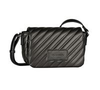 Tom Tailor Umhängetasche Mirela Damen – weich wattiert, Polyurethan, 27 x 16,5 x 10,5 cm, schwarz