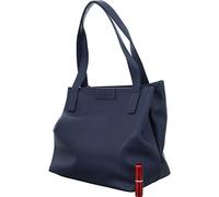 TOM TAILOR Miri zip Damen Shopper Umhängetasche Reißverschluss Groß Blau