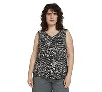 TOM TAILOR MY TRUE ME Damen Plussize Gemustertes Shirt 1026029, 26781 - Resort Design, 52 Große Größen