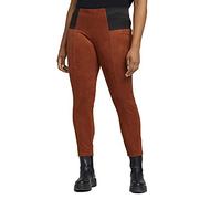 TOM TAILOR MY TRUE ME Damen Plussize Leggings mit elastischem Bund 1028793, 25728 - Burned Umber Orange, 50W / 28L