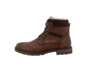 TOM TAILOR Onoro Herren Schnürboot Textil/Synthetik Braun Braun