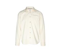 Langarmhemd TOM TAILOR, Herren, Gr. L, N-Gr, gardenia weiß, Cord, Obermaterial: 100% Baumwolle, unifarben, regular fit hüftbedeckend, Rundhals, Hemden, aus weichem Cord / Knopfleiste (69513859-L) gard