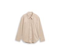 Tom Tailor - Overshirt in Wildleder-Optik soft taupe grey - Gr. - 38